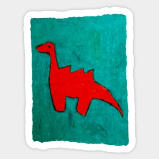 Dinosaur Sticker